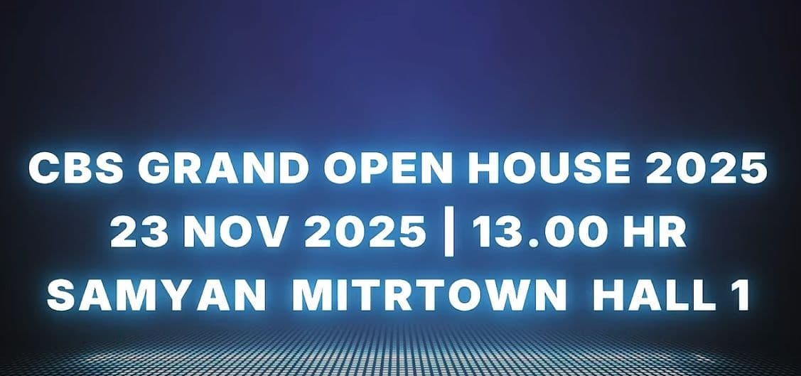 CBS GRAND OPEN HOUSE 2025: MASTER MOVES TO WIN CHANGES